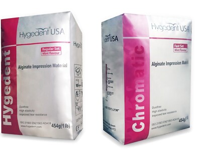 Dental Alginate HygeDent Chromatic - High Precision, Easy Mixing (Choose Speed)-image