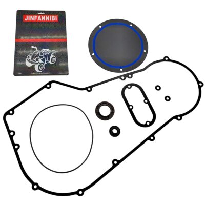 Primary Clutch Cover Gasket Seal Kit fit for Harley Softail Dyna Road King 94-05-image