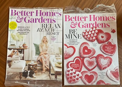 Better Homes & Gardens Magazine January and February 2017 new and sealed Book-image