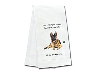 German Shepherd Kitchen Towel - Soft Highly Absorbent - German Shepherd Gifts...-image