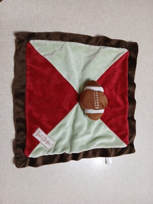 Babies R Us Lovey Football Soother Red Green Brown Comfort Cozy-image