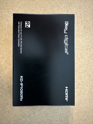 Key Digital KD-IP1080 Rx Enterprise Av Over Ipp With PoE Receiver-image