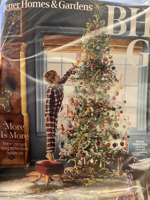 Better Homes & Gardens December 2023 ~ More is More Holiday Joy ~ New-image