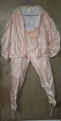 Head Sportswear Petal Pink Wind Suit Jacket Pants Women Sz L Barbie Core Feminin-image