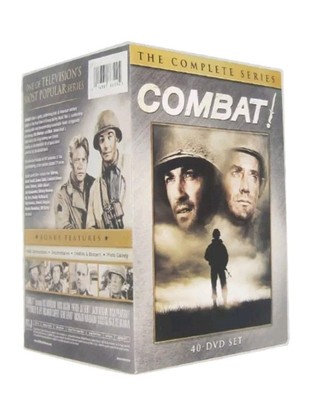 COMBAT THE COMPLETE SERIES SEASONS 1-5 (DVD, 40-Disc Set) New & Sealed-image
