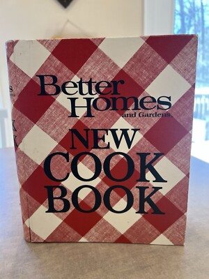 Vintage 1976 Better Homes & Gardens New Cookbook Hardback 5 Ring Binder EUC-image