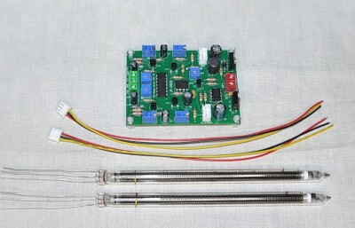 Stereo VU meter driver PCB tested + IN-13 nixie tube complete ( PCB + IN13 ) 12-image
