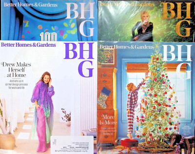 BETTER HOMES & GARDENS MAGAZINE - LOT OF 4 - (2022-2023)-image