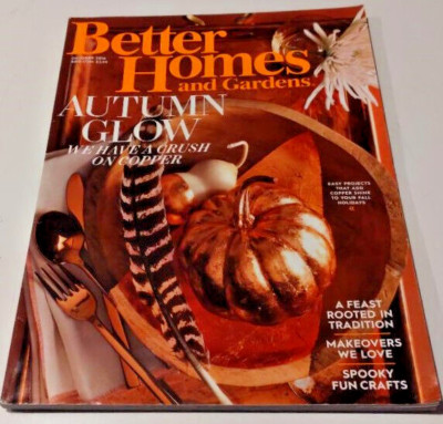 Back Issue of Better Homes & Gardens Magazine, October 2016 – in good condition-image