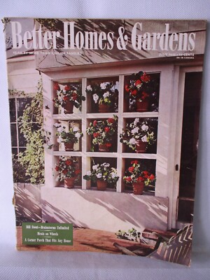 July 1945 WW2 Better Homes & Gardens Magazine Cannon Towels, Ipana, Chevrolet-image