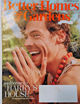 Better Homes & Gardens Magazine (June 2022) HARRY STYLES - Harry’s House VGUC-image