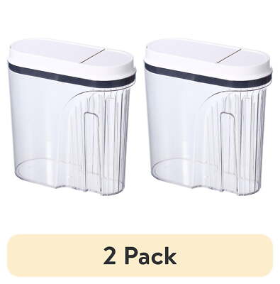 (2 pack) Better Homes & Gardens 19-Cup Cereal Container-image
