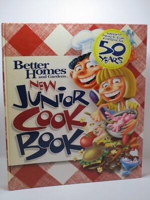 New Junior Cookbook (Better Homes & Gardens Cooking) - 2004 50 Year Edition!-image
