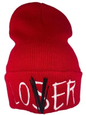 Loser Lover Winter Beanie - Stylish & Cozy Knit Hat for Cold Weather Comfort-image