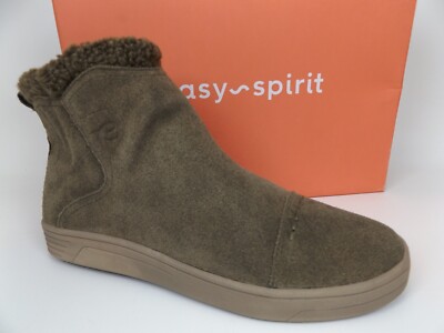 NEW! Easy Spirit Womens North8 Cozy Comfort Ankle Casual Boot Size 9.0  Green-image