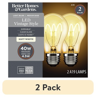 ( 2 pack ) Better Homes & Gardens A19-image