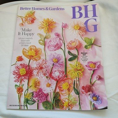 Better Homes & Gardens BHG Jan/Feb 2024 Make It Happy-image
