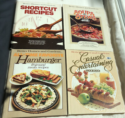 Better Homes and Gardens Cook Books (1978-80-81) -- Lot of 4 HC-image