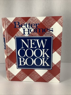 Better Homes New Cookbook 1989 Meredith Hardcover 5 Ring Binder-image