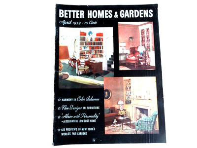 Better Homes & Gardens – April 1939 – New York World’s Fair Gardens-image