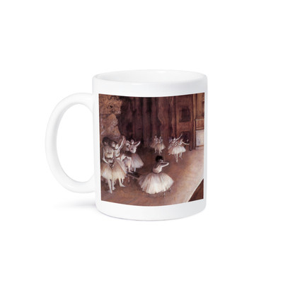 3dRose, Ballet Rehearsal on the Stage by Edgar Degas, Mug-image