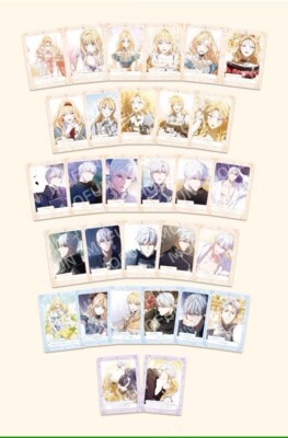 How to Win My Husband Over AR Collecting Card Full Set of 30 Webtoon Manhwa-image
