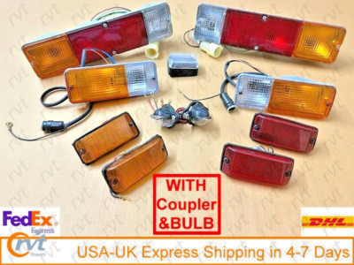 Suzuki Samurai Turn Tail Brake Marker Complete Set of Lights OEM with Bulb-image