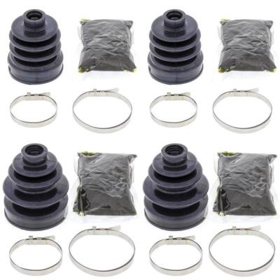 Complete Front Inner & Outer CV Boot Repair Kit Kawasaki Mule 3010 4X4 2001-2008-image