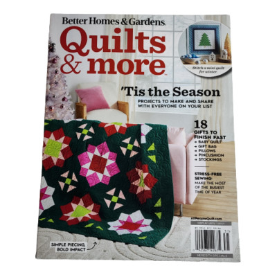 Better Homes & Gardens:  QUILTS & MORE:  Summer 2021  -image