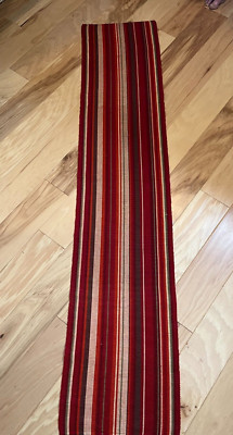 Table Runner 100% Cotton Striped 66 X 14