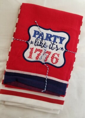 Fourth of July Dish Towel Set-image