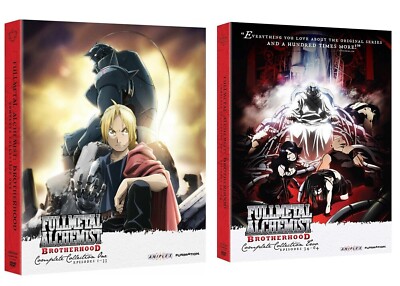 Fullmetal Alchemist: Brotherhood - Complete Collection 1-2 (DVD,Ep 1-64,10-Disc)-image
