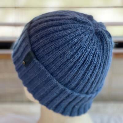 Cosy Comfort Classic Rib Hand Knitted Beanie-image