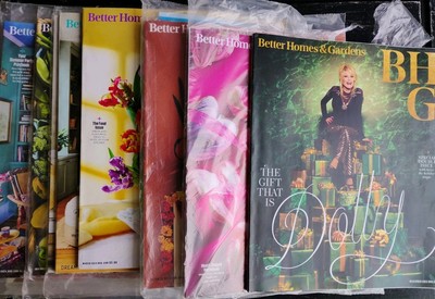 Lot of 17 Better Homes And Gardens Magazines New & Used Mixed From 2022-2025-image
