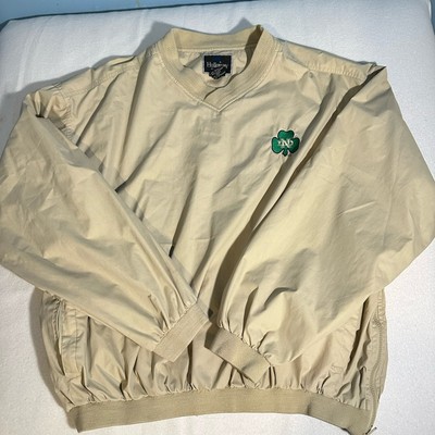 Vintage Y2k Notre Dame Fighting Irish Wind jacket -image