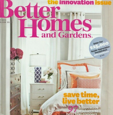 Better Homes and Gardens Magazine May 2013 Innovation Issue Spring Desserts-image