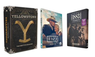 Yellowstone The Complete Series Season 1-5 Part 1&2 + 1883 1923 DVD Set-image