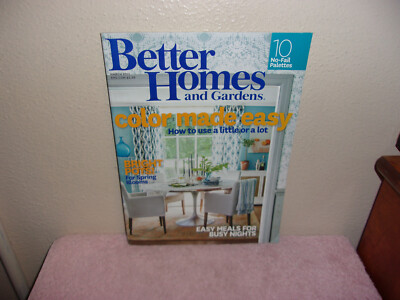 BETTER HOMES & GARDENS  MAGAZINE.