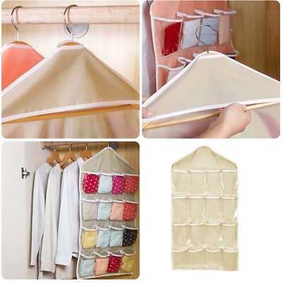 Shoe Organizer Over The Door Shoe Rack Clear Over Door Hanging Bag Shoe-image