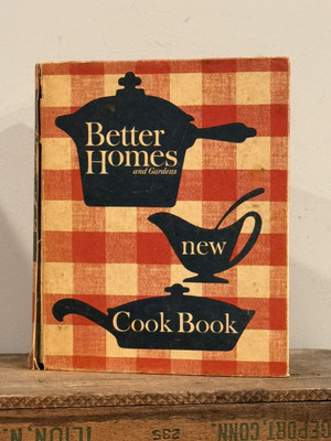 Vintage Better Homes & Gardens New Cook Book Binder 1962 (21D)-image
