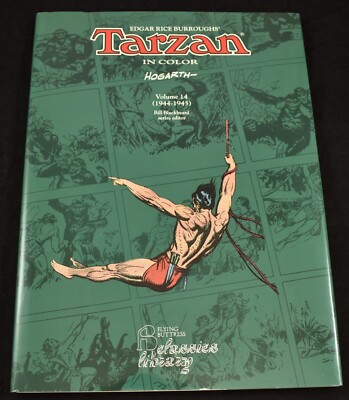Tarzan in Color Volume 14 (1944-1945) Edgar Rice Burroughs Hardcover NBM 1996-image