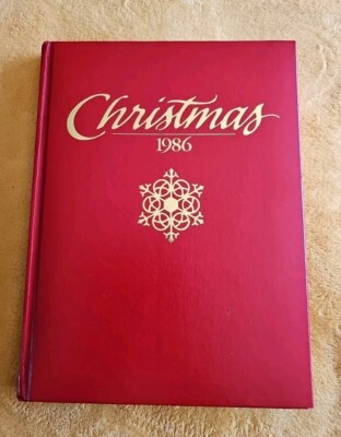 CHRISTMAS BOOK 1986 Better Homes and Gardens Crafts Stories Recipes Activities-image