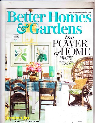 BETTER HOMES & GARDENS MAGAZINE----SEPTEMBER 2020-image