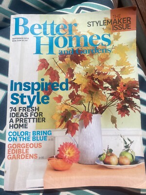 Better Homes And Gardens Magazine September 2014-image