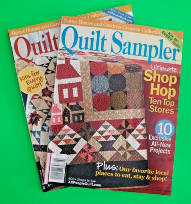 Quilt Sampler Magazine 2009 Better Homes & Gardens Spring/Summer & Fall/Winter-image