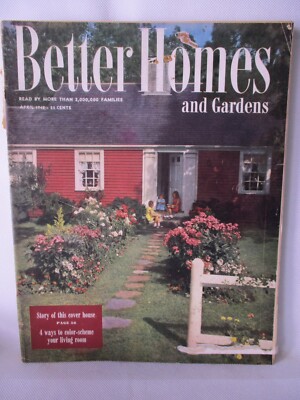 April 1948 Better Homes & Gardens Magazine Swift's, Kraft Mayonnaise, V8, Ford-image