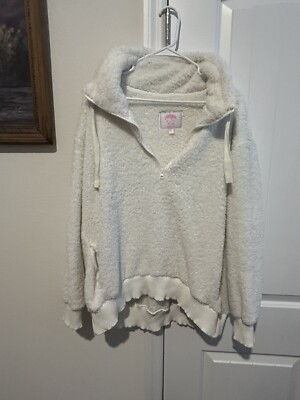 Cozy Off Brand NWOT Heavy Fleece Sherpa 1/4 Zip Sweatshirt. Very Warm & Cozy!!-image