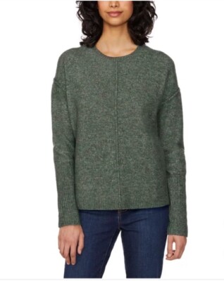 Legendary Outfitters Ladies' Cozy Crewneck Sweater Green Size Small Soft NWT-image