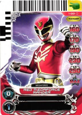 POWER RANGERS ACG SERIES 1: RISE OF HEROES COMPLETE YOUR SET PICK CARD SINGLES-image