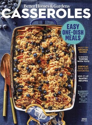 Casseroles/Better Homes & Garden Magazine/BRAND NEW-image